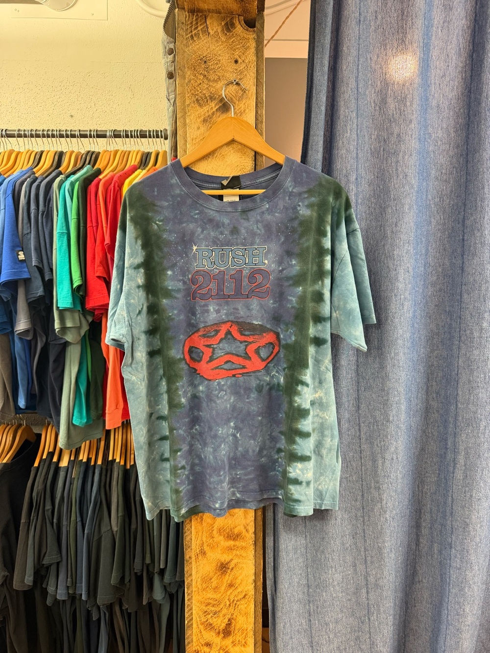 Vintage rush 2112 graphic t-shirt